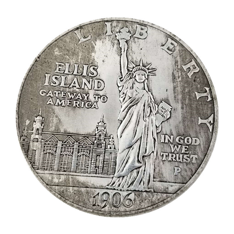 Replica Handicrafts 1906 Foreign Commemorative Coins Antique Silver Dollar Factory Price # 878