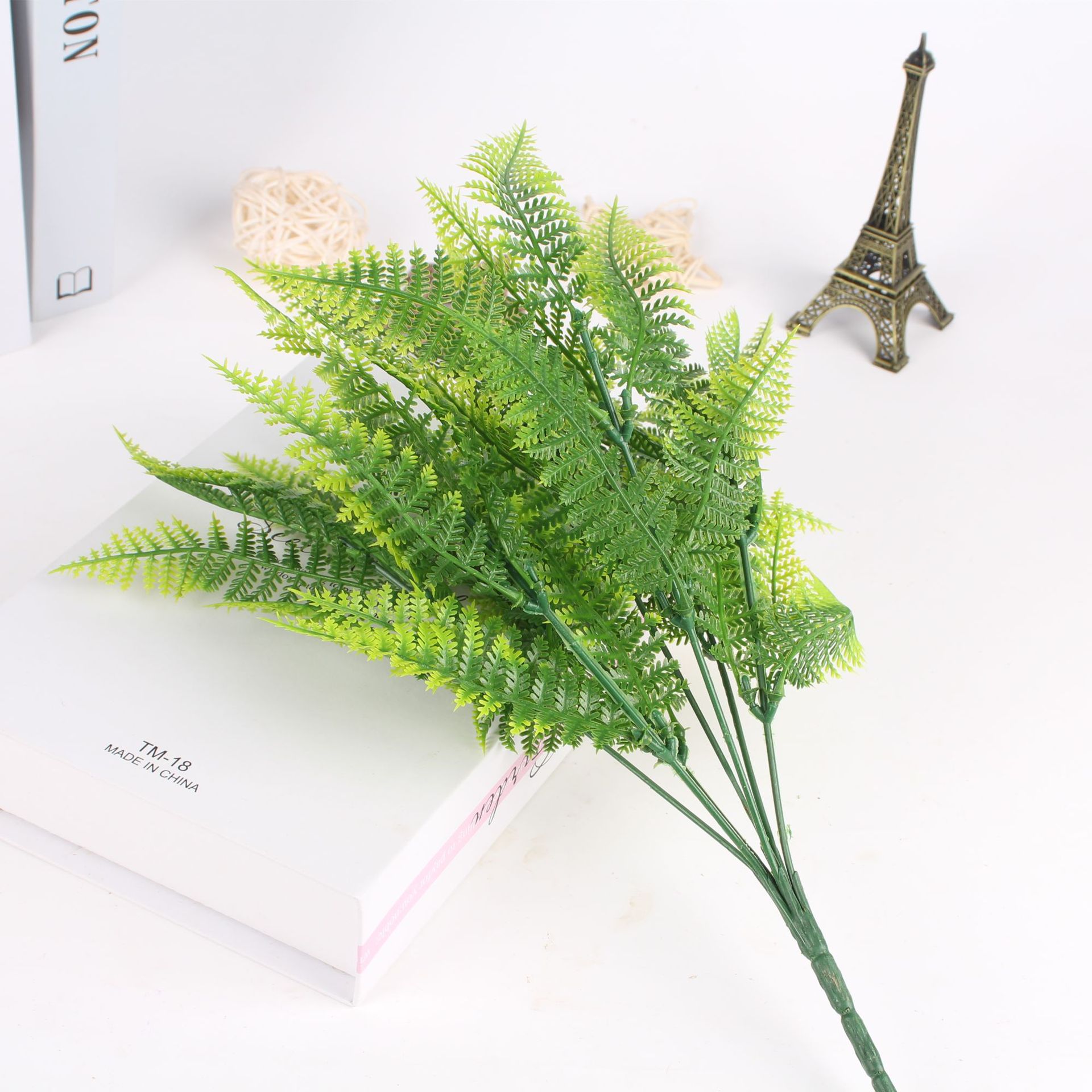 Artificial Flower 7 Fork 49 Mesh Persian Grass Flower Arranging Props with Grass Plastic Flower Outdoor Green Plant Wall Greening Decoration