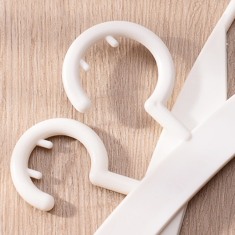 New clip bra underwear hanger underwear hanger plastic hanger household clothing store adult black and white two-color batch