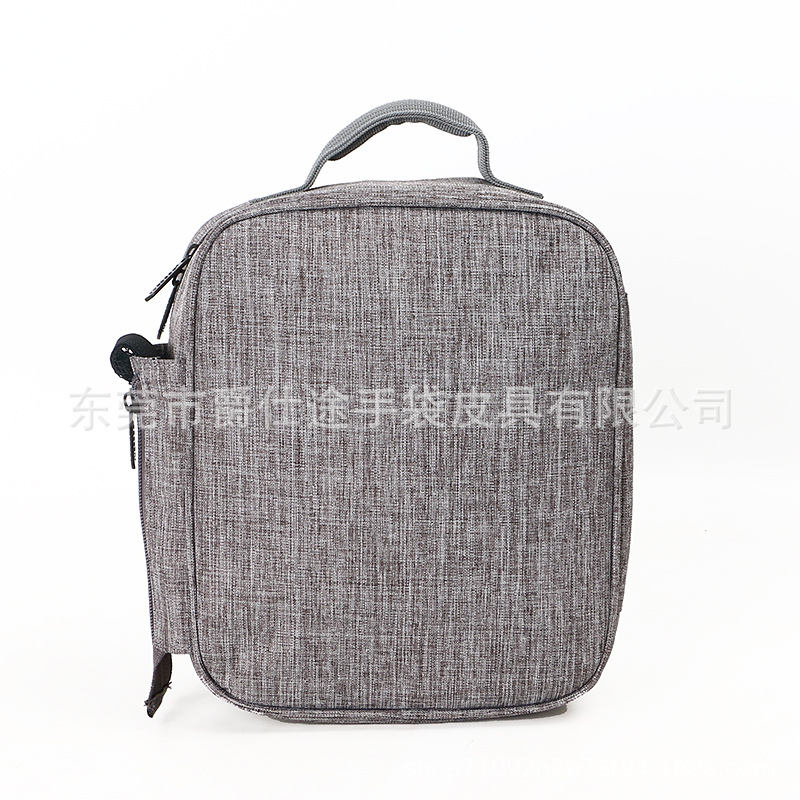 Korean Style Simple Snowflake Material Fresh-Keeping Bag, Environmentally Friendly Waterproof Rpet Lunch Bag, Creative Multi-Card Slot Thermal Bag