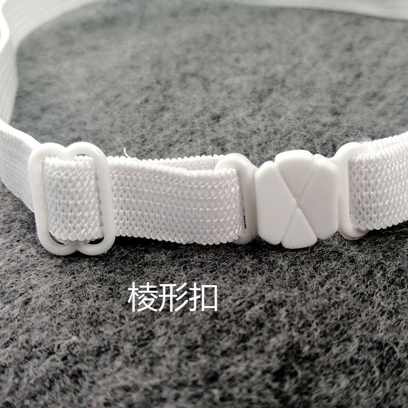Collar bow tie black white elastic rubber band buckle knife buckle adjustment elastic band extension belt JK extension belt
