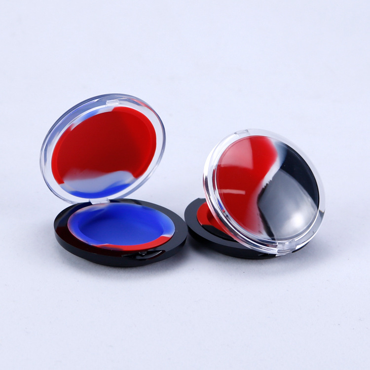 Прямые поставки, косметическое зеркало, 6 мл, силиконовая коробка, портативная, для хранения, экологически чистая