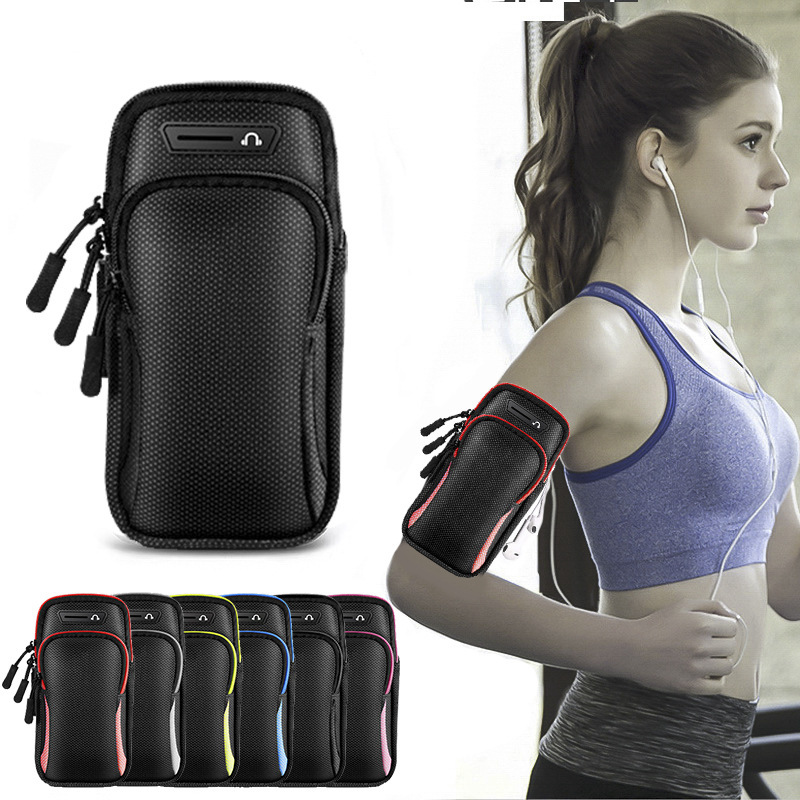 Running Mobile Phone Arm Bag Multifunctional Sports Arm Bag Outdoor Fitness Arm Bag Arm Bag Waterproof Wrist Bag