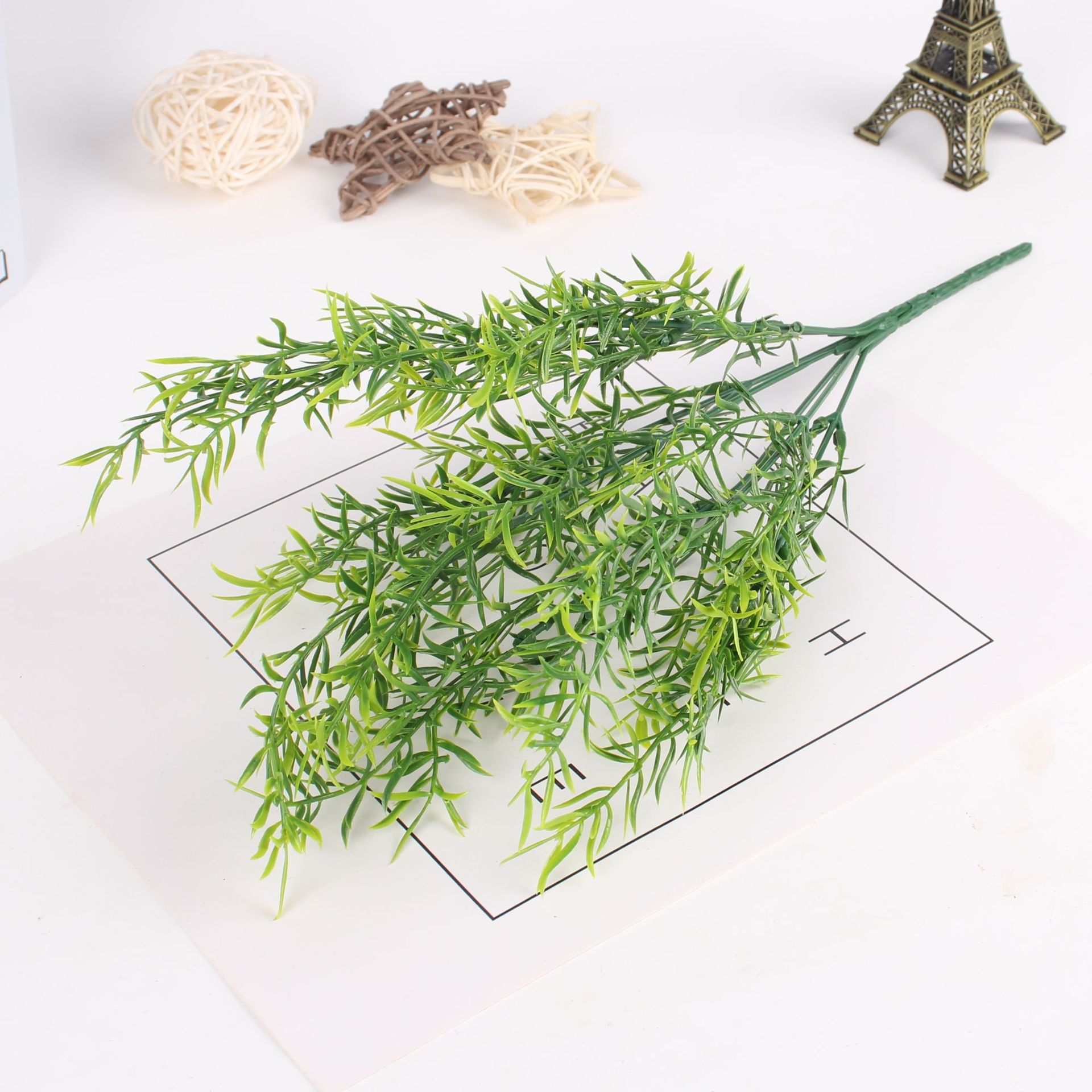 7 fork goldfish grass green grass plant wall material simulation green plants aquatic plants plastic grass
