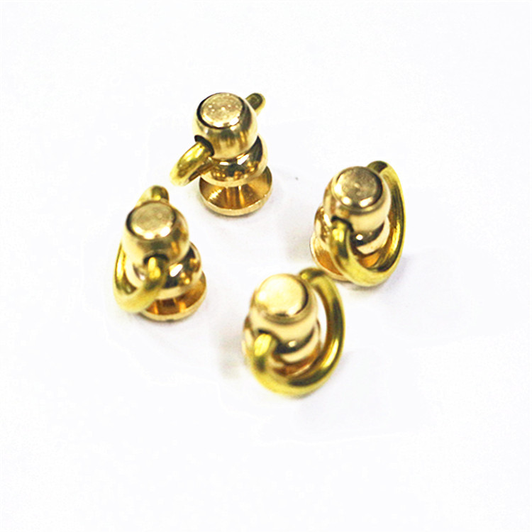 360 degree rotating pure copper monk head hanging ring pacifier nail copper car rotating perfume hanging clock brass accessories