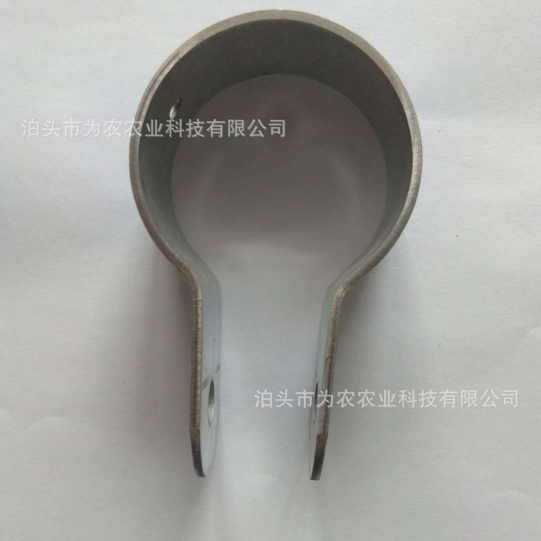 Factory sales greenhouse accessories clamp greenhouse vegetable shed fixed card in stock galvanized thickened 25 clamp