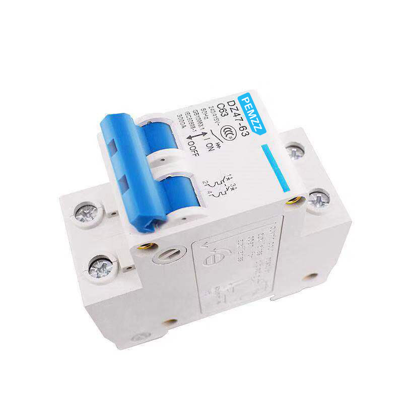 Safety Switch Miniature Circuit Breaker Empty Open Air Switch Leakage Protector Household Straight Switch DZ47-63