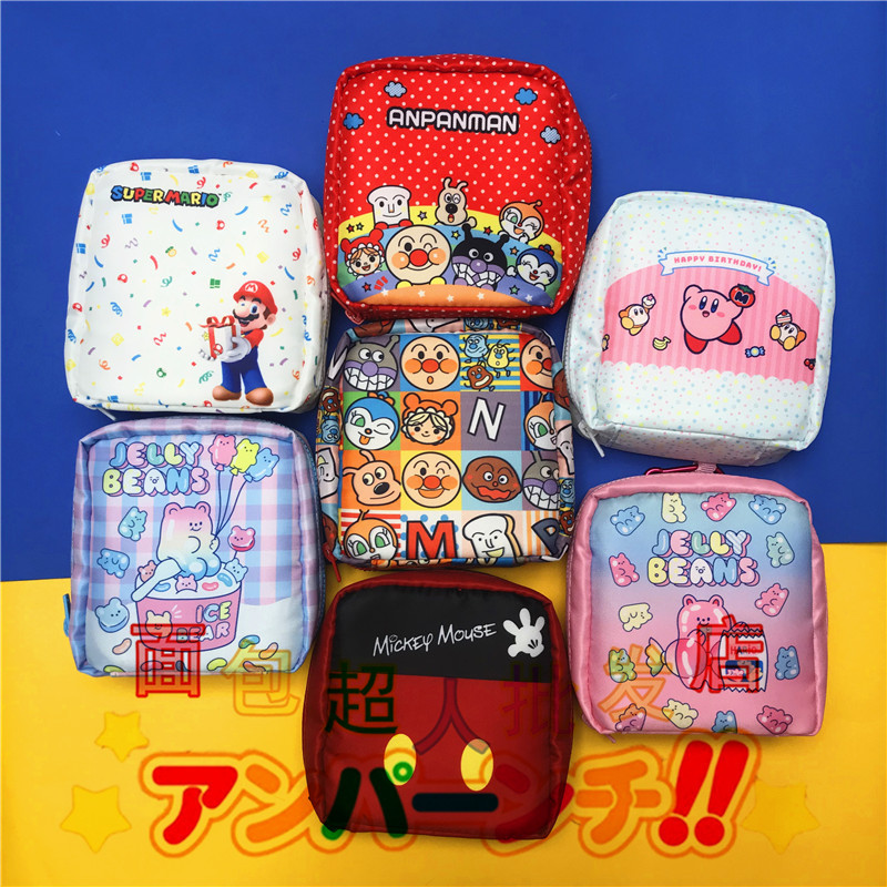 Сумка для хранения гигиенических прокладок Aunt Napkin для девочек, портативная, милая, большого объема, из хлопка, маленькая сумка для хранения прокладок