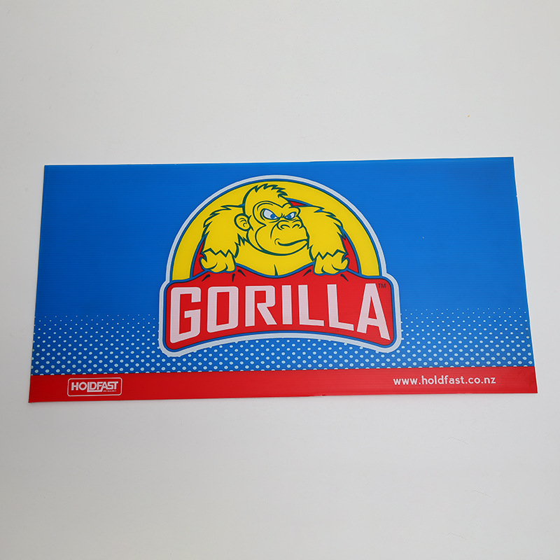 Factory wholesale outdoor waterproof PP plastic board sign hollow board billboard billboard production corrugated board display board