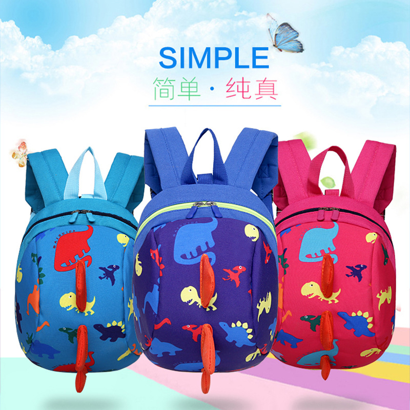Детский рюкзак с динозавром, противоугонный, для детей 3-6 лет, рюкзак для путешествий, родительско-детский рюкзак, прямая продажа от производителя