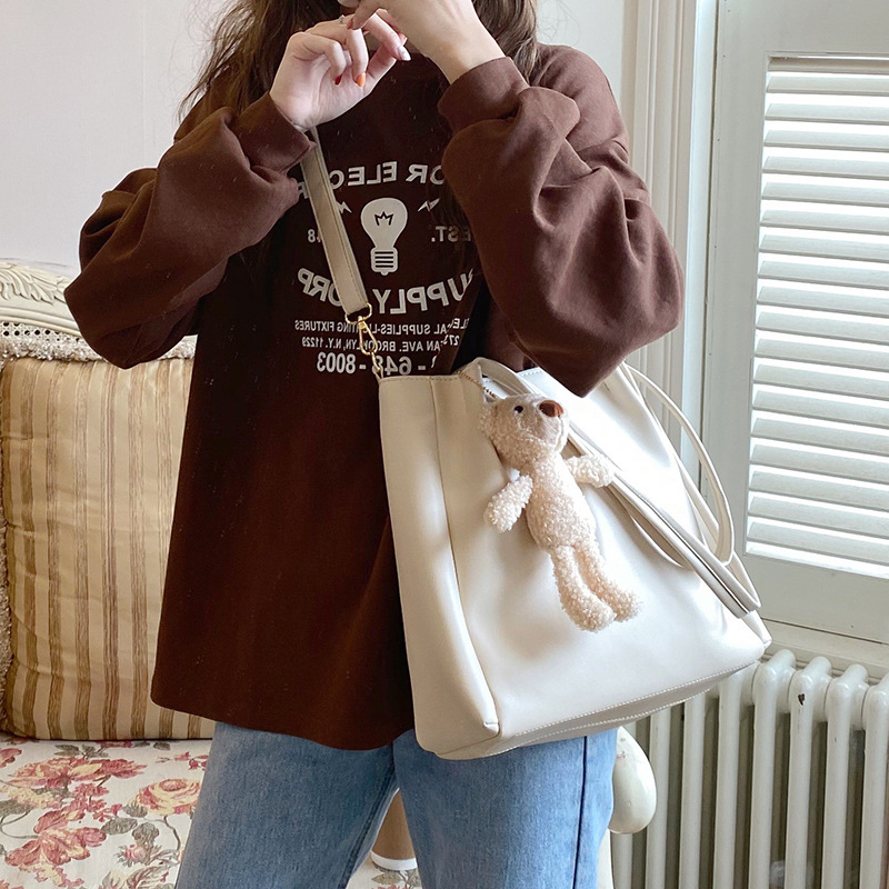 Bags Women's Crossbody Bag Casual Large Capacity Shoulder Bag 2025 New Trendy Korean Style Casual Handheld Women's Bag Tote Bag