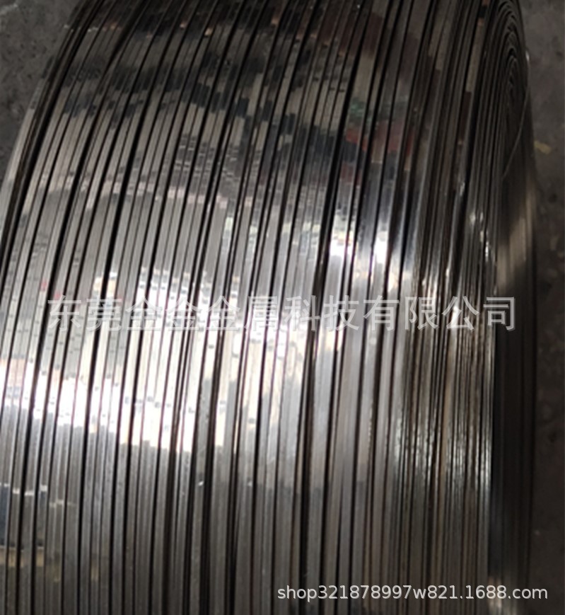 Sus304 Stainless Steel Flat Bar Flat Row Square Bar 1*2*3*4*5mm Stainless Steel Square Wire Straightening and Cutting Processing