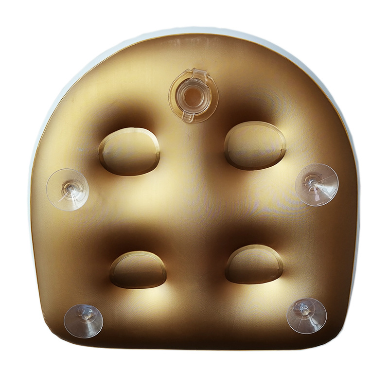 Spot Wholesale Adult Spa Inflatable Cushion Chair Back with Suction Cup Buttocks Cushion Inflatable Cushion Cross-Border Sales