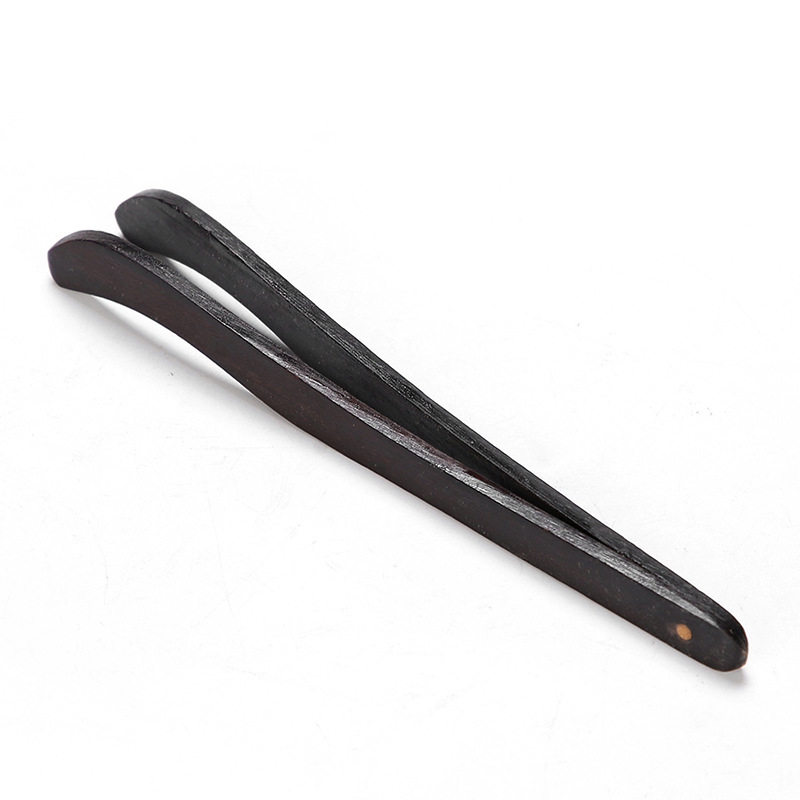 Bamboo Tea Tongs, Black Sandalwood Tea Leaf Tongs, Chicken Wing Wood Tea Cup Tongs, Tweezers, Straight Tongs, Curved Tongs, Logo Marking Accessories