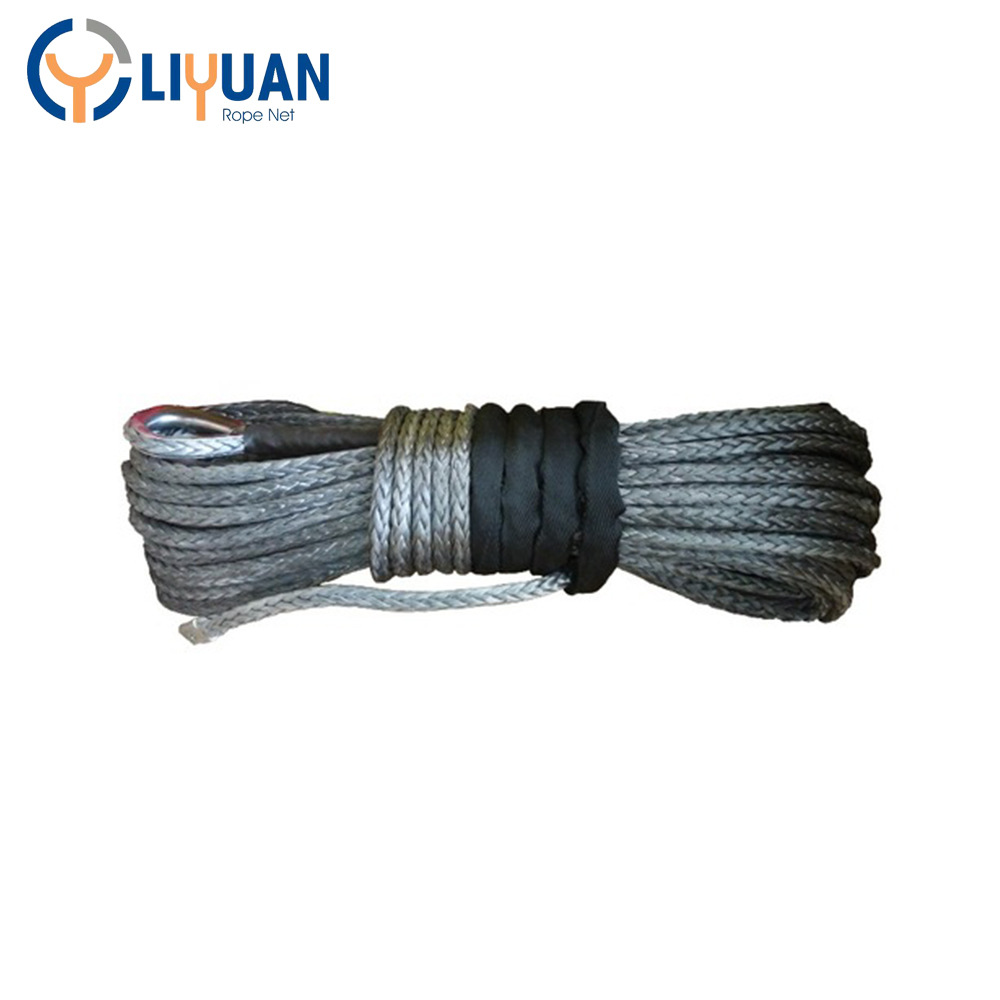 High Strength UHMWPE Marine Cable 12 Strand Ultra High Molecular Weight Polyethylene Rope Tug Rope Dini Horse Rope