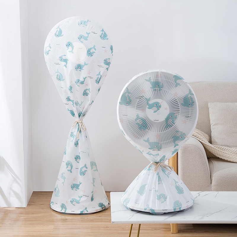 Floor-Standing Electric Fan Dust Cover All-Inclusive Universal Fan Cover Household Circulation Fan Dust Cover Desktop Air Conditioner Protective Cover