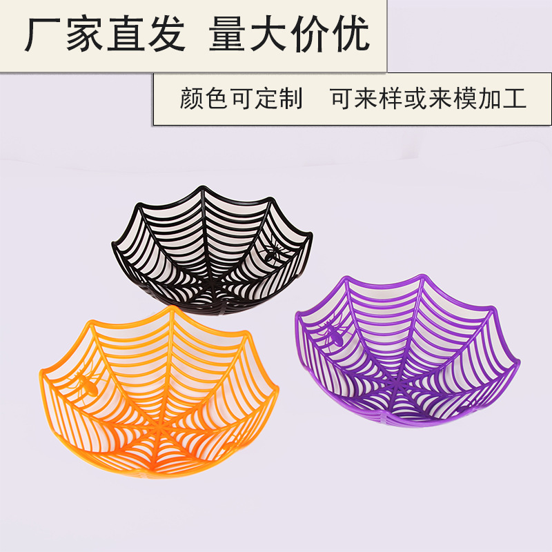 Тарелка для фруктов с пауком кросс-границы праздничная мультяшная тарелка для конфет