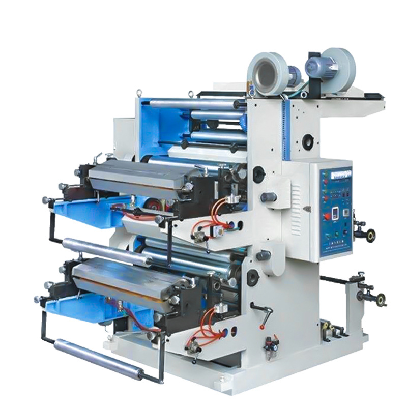 Factory direct letterpress printing machine flexographic plastic film printing machine plastic bag paper cup web flexo printing machine