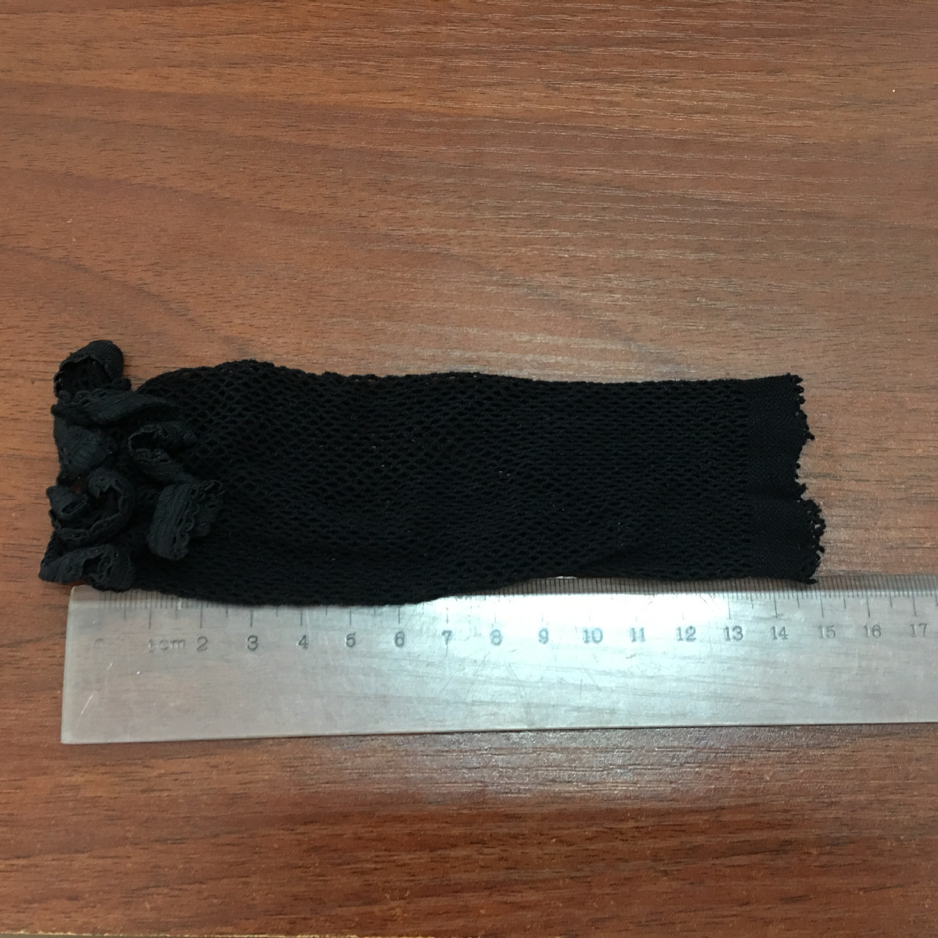 Long hair, one end, two ends, hair net, wig, hair net, export to Europe and America, foreign trade supply, 15cm and 18cm headgear