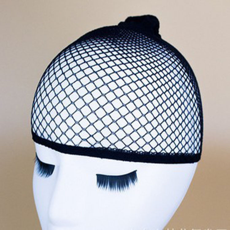 Long hair, one end, two ends, hair net, wig, hair net, export to Europe and America, foreign trade supply, 15cm and 18cm headgear