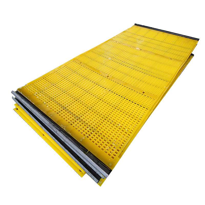 Polyurethane Screen Mesh, Polyurethane Dehydration Screen Mesh, Thin and Cool Polyurethane Vibrating Screen Plate, Can Be Inspected for Use in Coal Washing Plants in Mines
