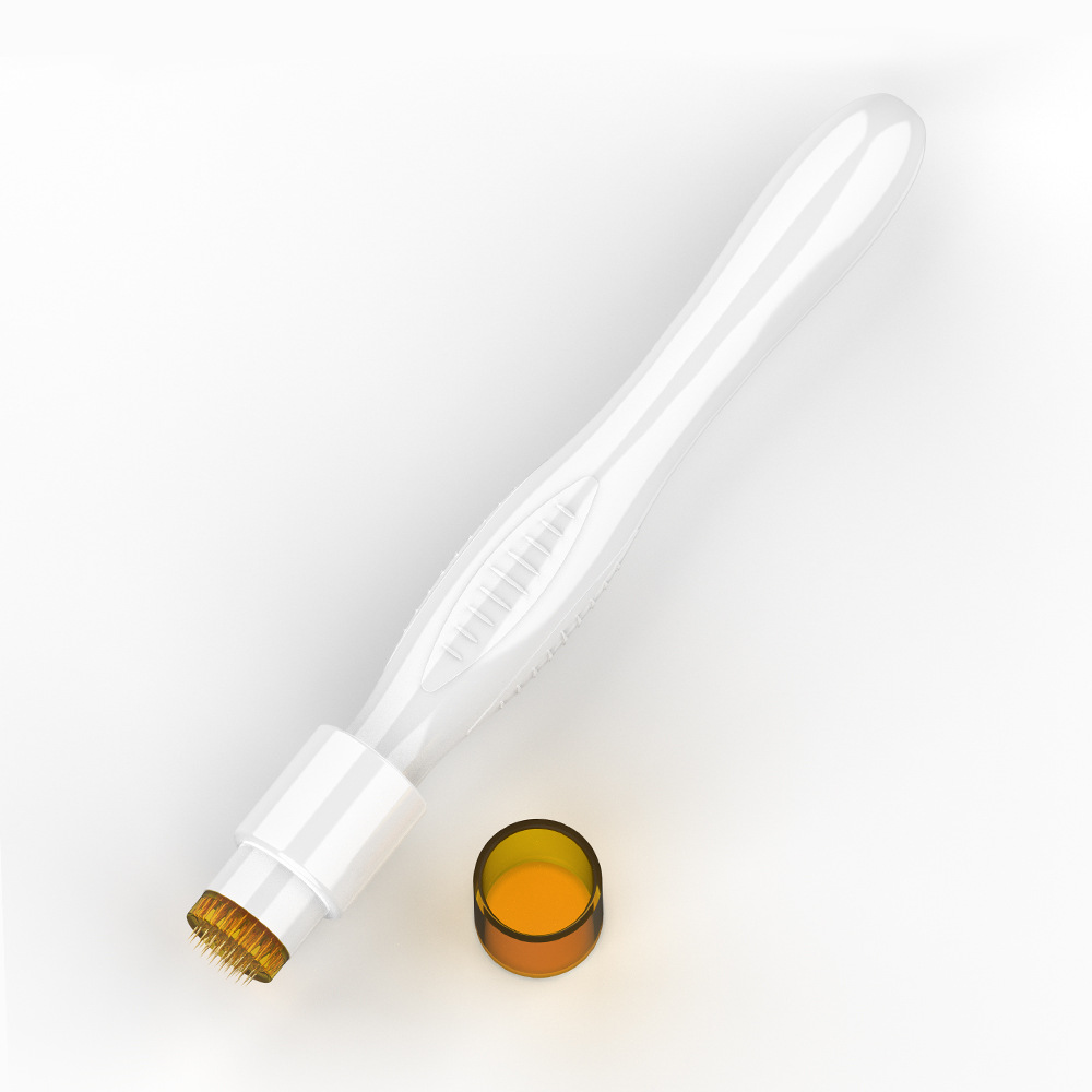 Yikai DRS40 seal micro needle facial care stamp micro needle straight plug-in titanium alloy micro needle factory wholesale