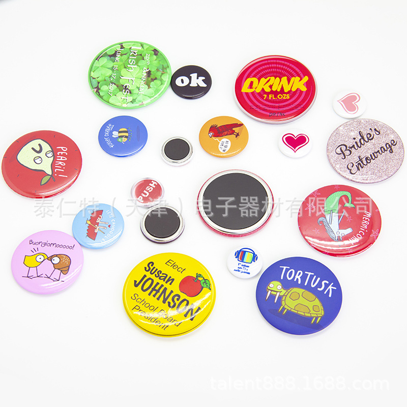 Factory Direct Supply Tinplate Soft Magnetic Refrigerator Sticker