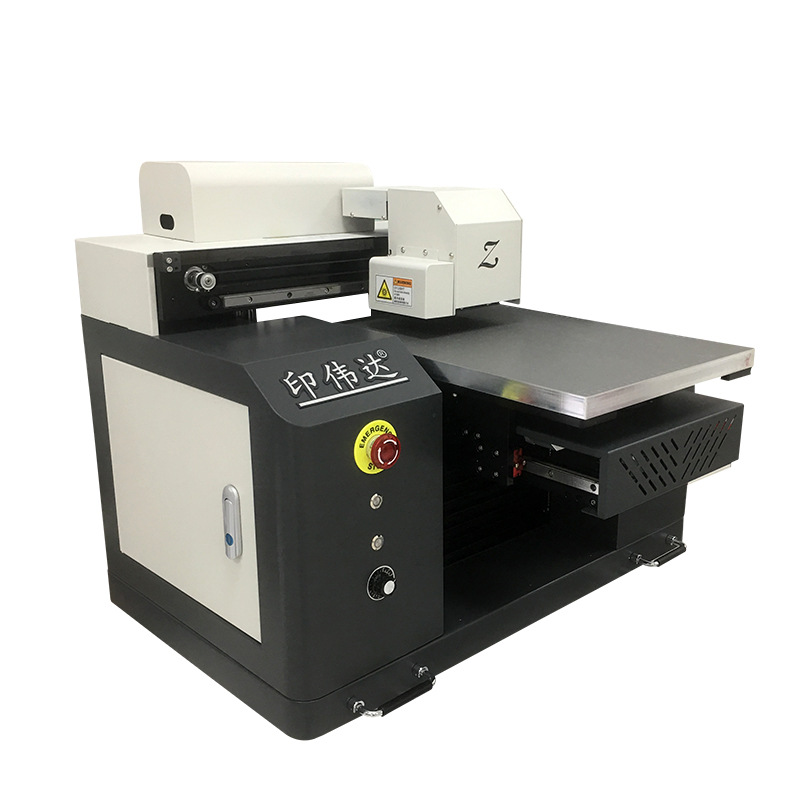 A3Uv Printer Flatbed 3D Acrylic Nameplate Printing Machine Metal Photo Embossing Mobile Phone Case Personalized Customization