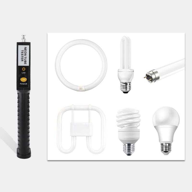 LED neon lamp tester Universal Lamp T4T5 detector multifunctional lamp leak detector color discriminator