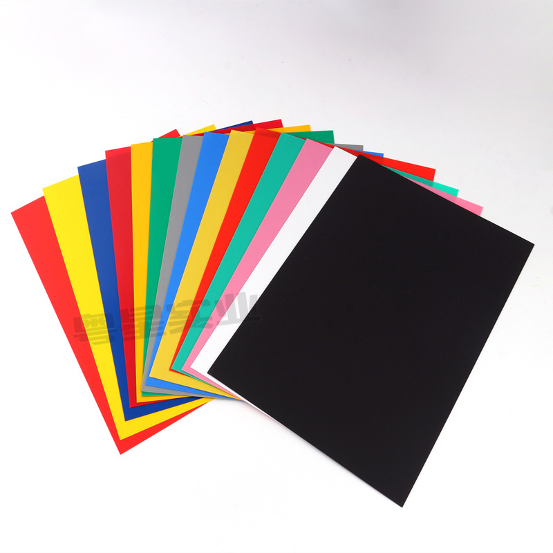 Color PVC film Red Yellow Blue Green pink purple orange fluorescent yellow black Brown transparent PVC sheet hard plastic sheet