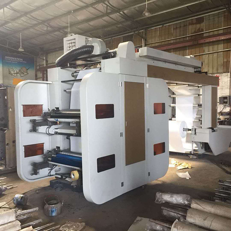 Custom 4 Color 6 Color Timing Belt Flexographic Printing Machine Woven Bag Express Bag Paper Cup Kraft Paper Letterpress Printing Machine