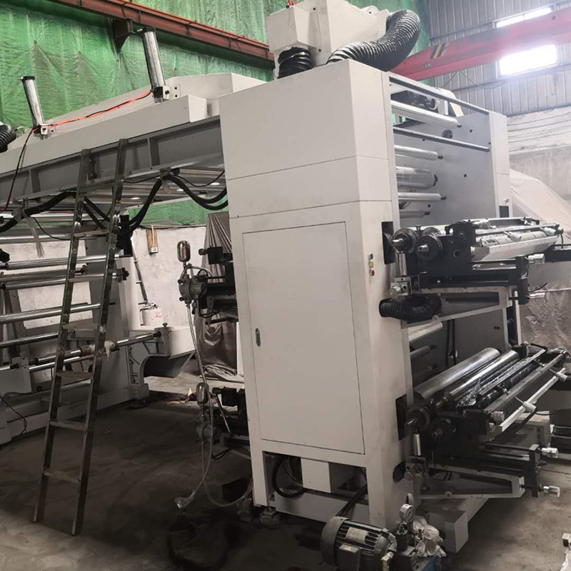 Custom 4 Color 6 Color Timing Belt Flexographic Printing Machine Woven Bag Express Bag Paper Cup Kraft Paper Letterpress Printing Machine