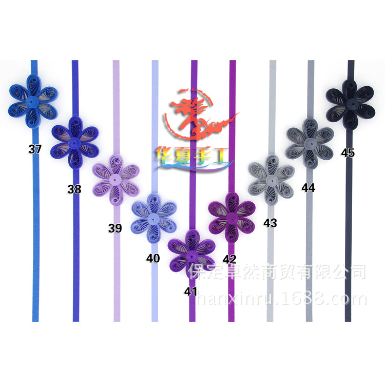 Powerful Brand wholesale thousands of color paper strip 2mm3mm5mm monochrome paper strip color dandy paper color paper