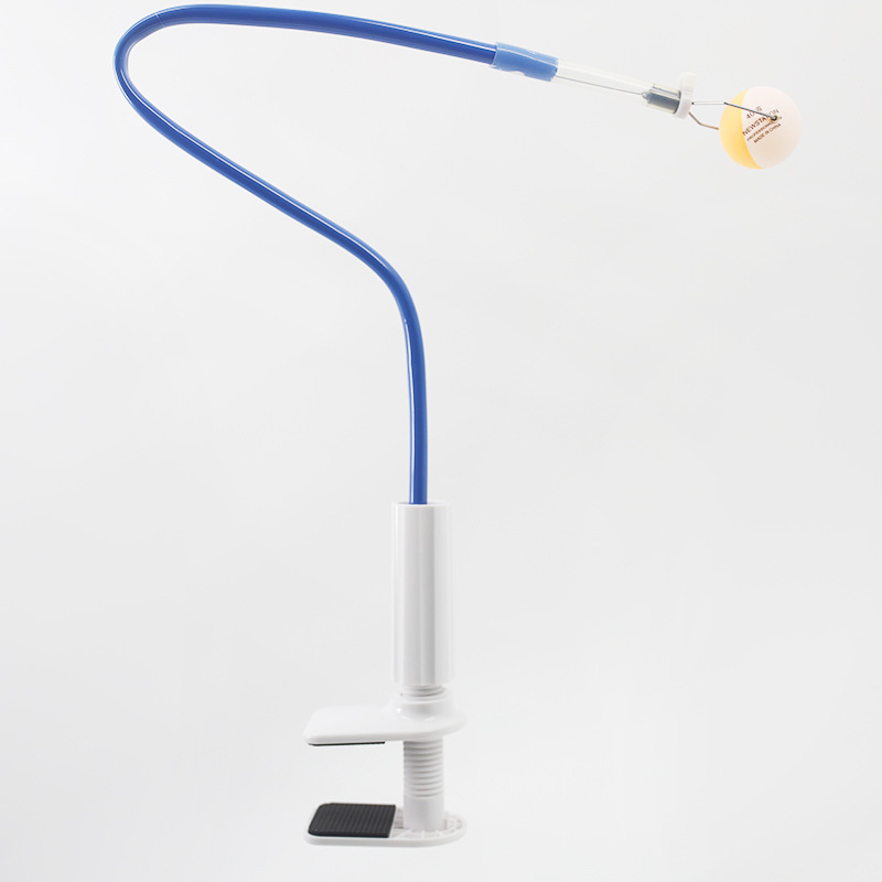 Table tennis ball training machine practice training service machine technique action shaping big table clip deformation blue rod version