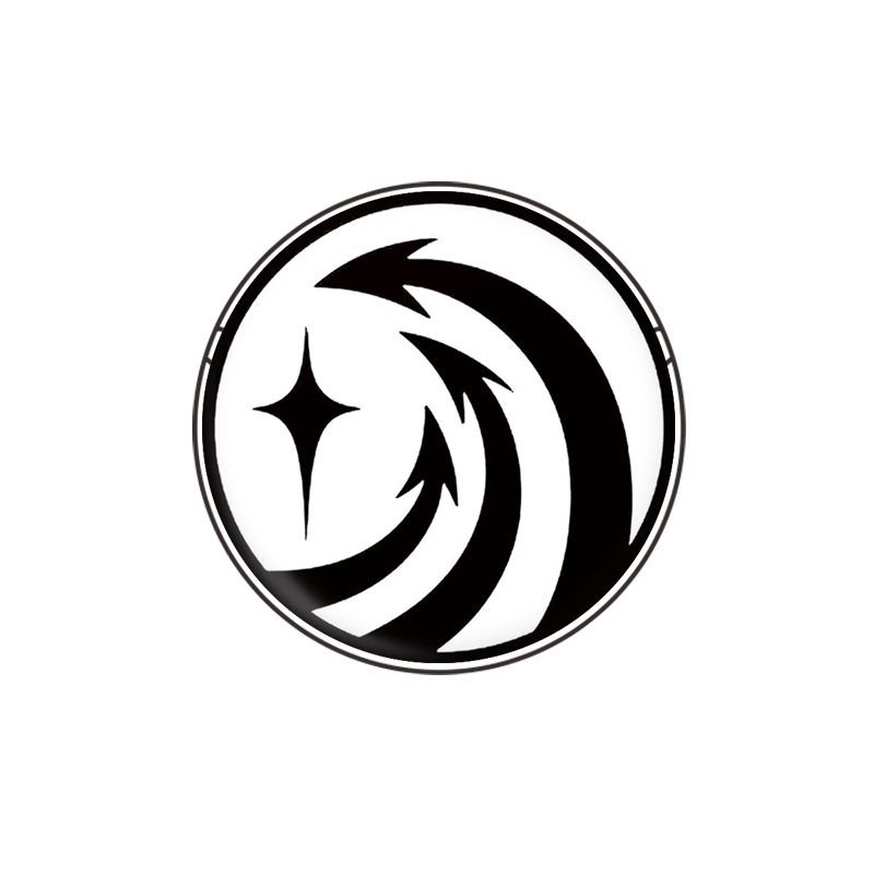 Manyun transparent bar protective cover anime two-dimensional badge round card round protection storage display cover peripheral