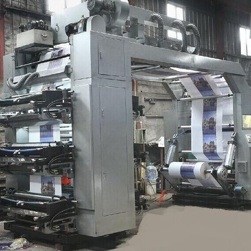 Custom 4 Color 6 Color Timing Belt Flexographic Printing Machine Woven Bag Express Bag Paper Cup Kraft Paper Letterpress Printing Machine