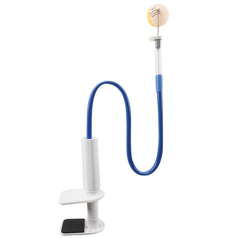 Table tennis ball training machine practice training service machine technique action shaping big table clip deformation blue rod version