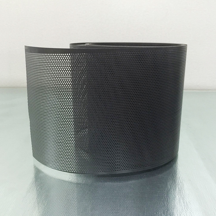 PVC factory direct punching large aperture PC in stock plastic mesh