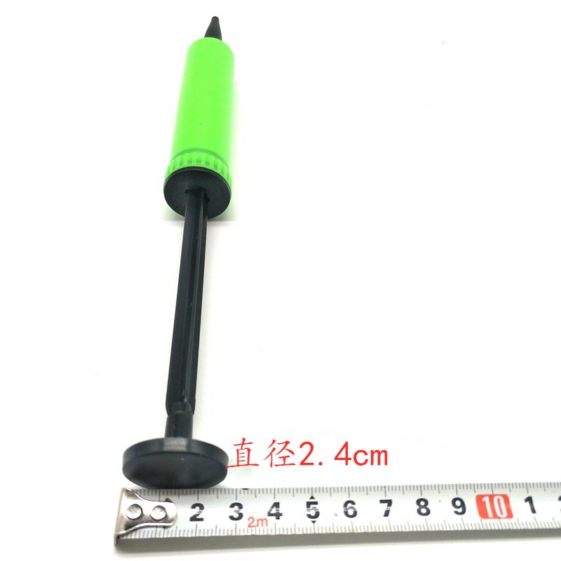 Factory wholesale portable mini hand push balloon inflator U-shaped pillow swimming ring plastic inflator