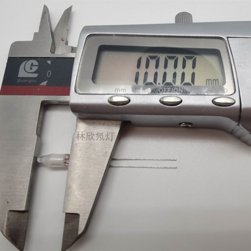 Ready Supply of 4mm Red Light Bulb Ne-2 Cymbal Tube 4*10 General Bright Cymbal Light Indicator Light 110V 220V Cymbal Light