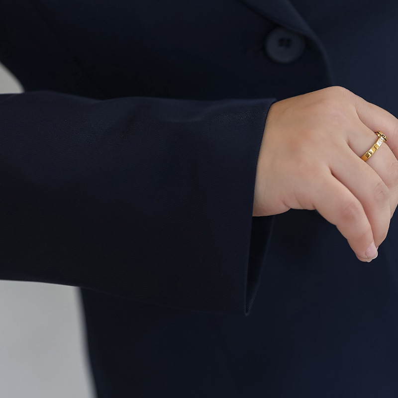 Plus Size Women's Suit Jacket 100kg Fat mm Professional Suit Large Size Suit Suit Pants 220 Pounds 2005