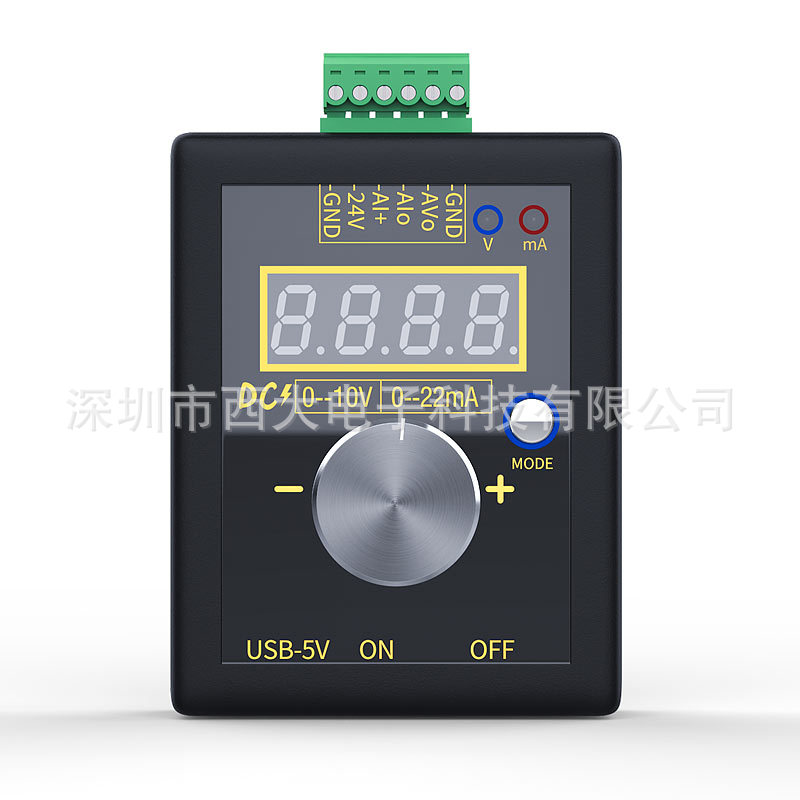 Sg-002 High-Precision Handheld 0-10V/0-4-20Ma Analog Voltage and Current Signal Generator Calibration Instrument