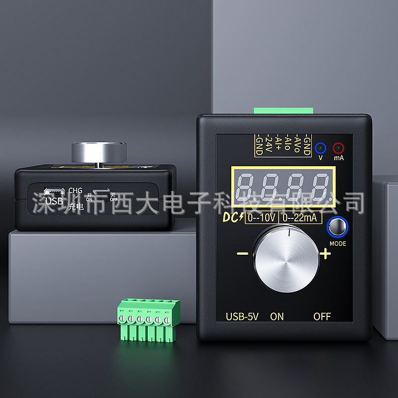 Sg-002 High-Precision Handheld 0-10V/0-4-20Ma Analog Voltage and Current Signal Generator Calibration Instrument