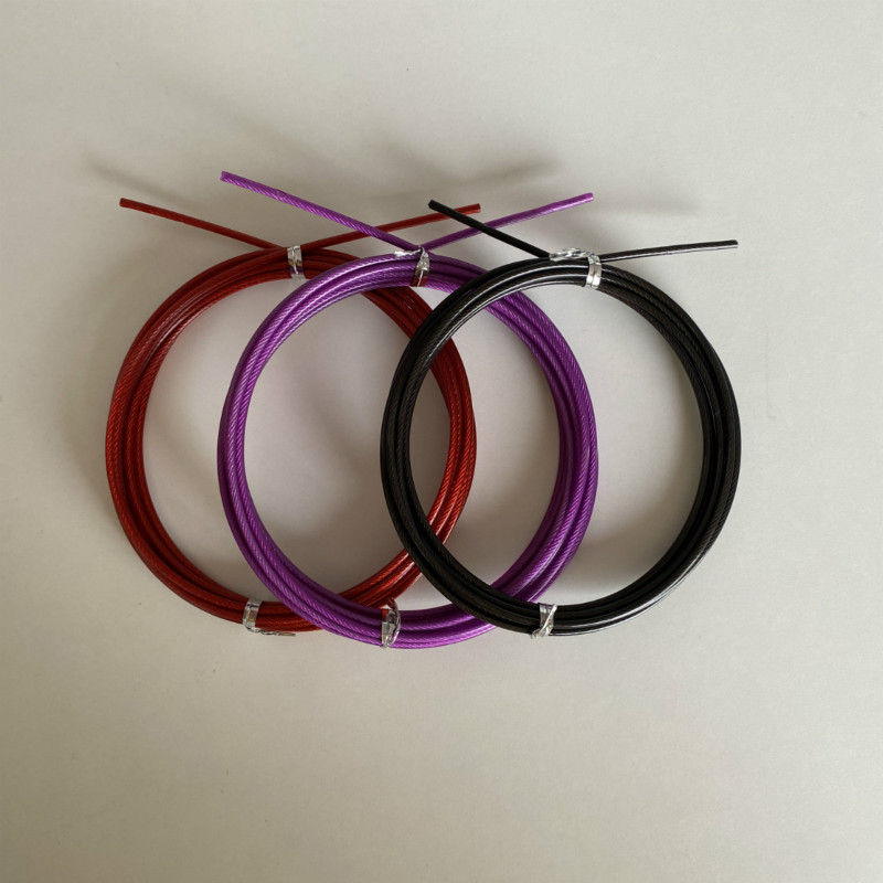 Steel Wire Rope Outdoor Supplies Plastic Pvc Jump Rope Accessories Sports Specifications Dimensions Selectable Length Outdoor Sports