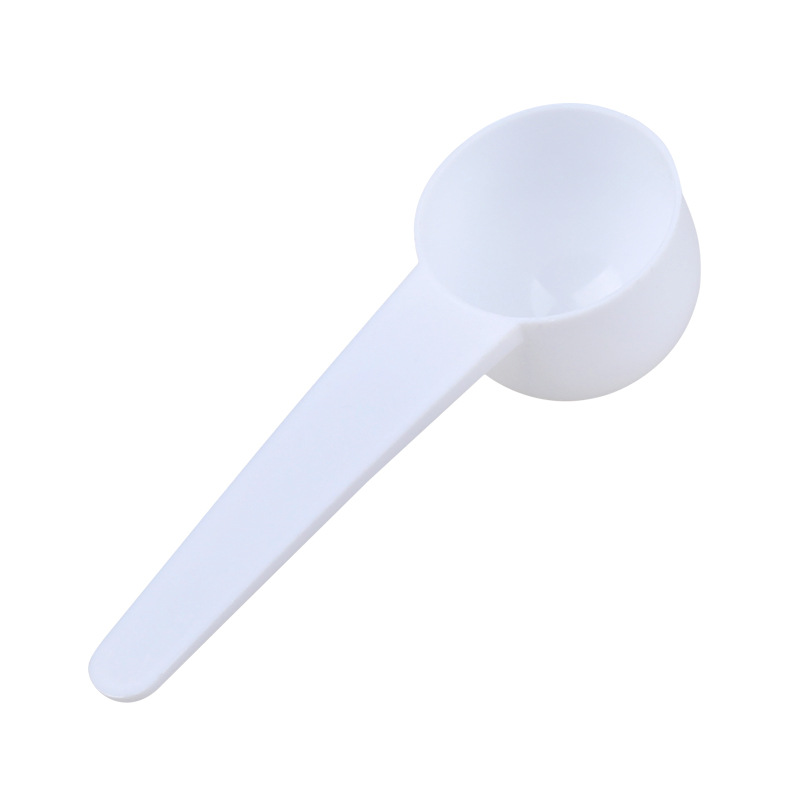 Wholesale and retail 1 2 3 5 10g milk powder spoon quantitative spoon liquid spoon disposable plastic spoon kitchen measuring spoon