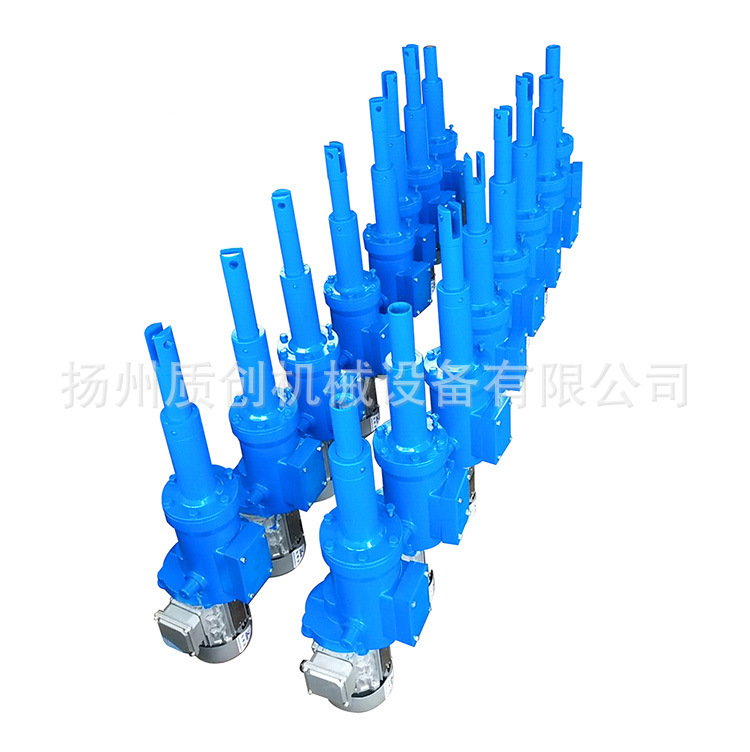 Electric Fluid Push Rod Manufacturer Dytz Overall Straight Dytp Parallel Split Large Thrust Explosion-Proof Electric Fluid Dynamic Hydraulic Push Rod