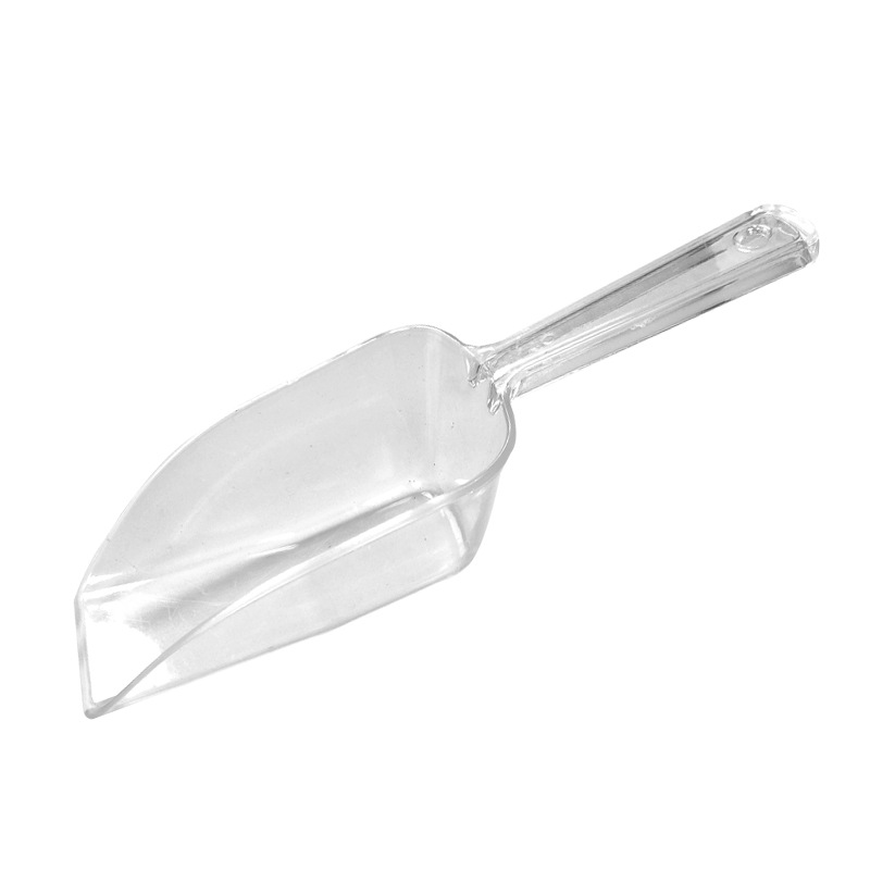 Foreign Trade Supply High Transparent Multi-Purpose Plastic Ice Shovel Grain Shovel Kidsren's Sand Shovel Tea Shovel Factory Direct Sale