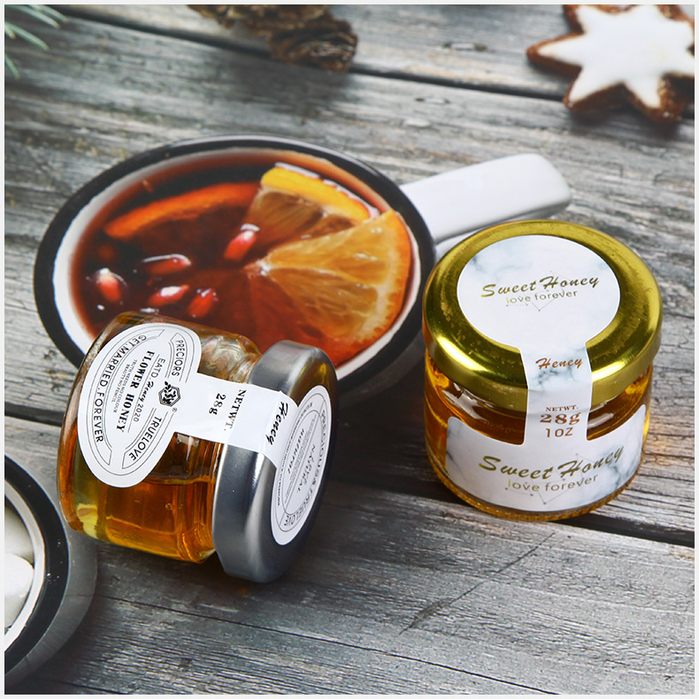 Wedding Honey Wedding Souvenir Honey Finished Small Bottle Wedding Supplies Wholesale 28g 50g