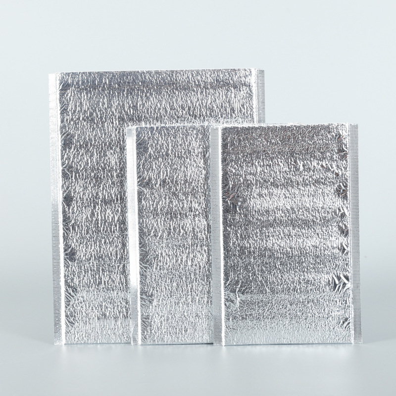 Wholesale aluminum foil insulation bag disposable thickened fresh-keeping bag takeaway food crabs Refrigerated insulation bag