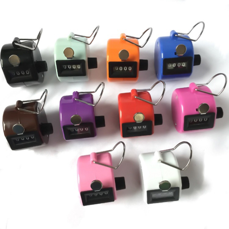 Mechanical Hand-Held Counter Without Battery Competition Storage Laboratory Record Quantity Ring Counter